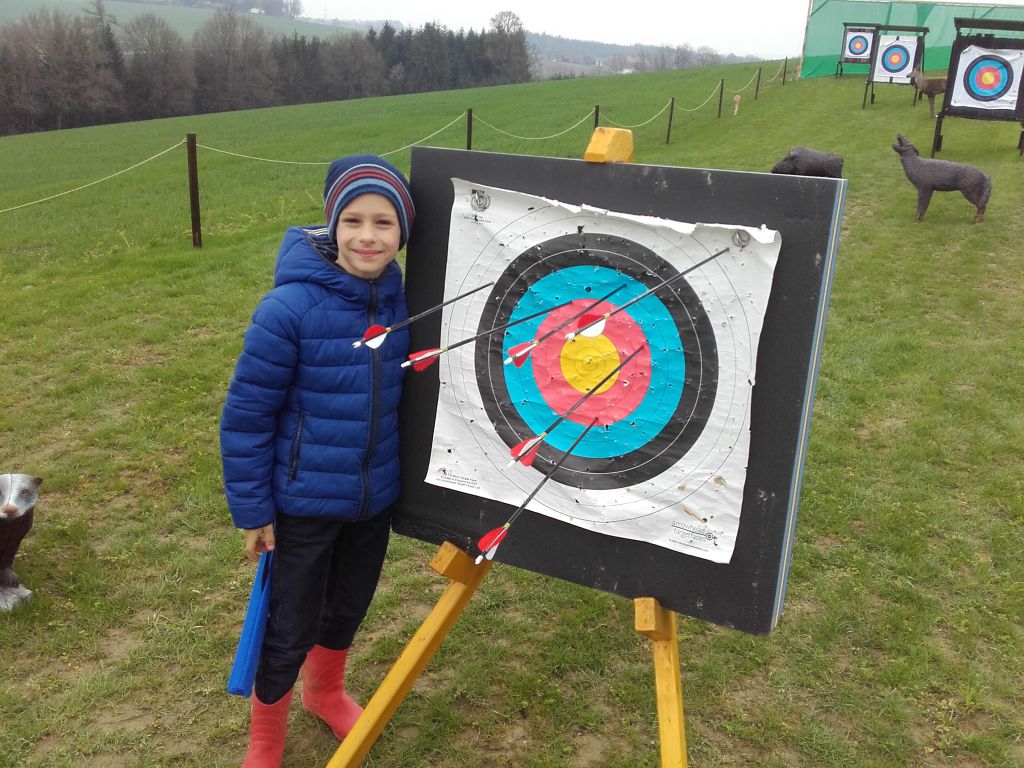 Bogenparcours im Landhotel Schicklberg