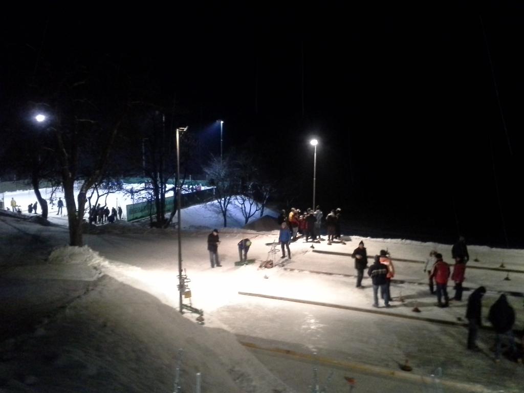 Eisstockbahn im Landhotel Schicklberg